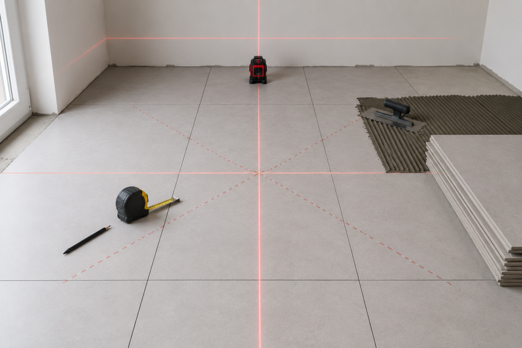 Comment tracer les axes de pose pour un résultat professionnel ?